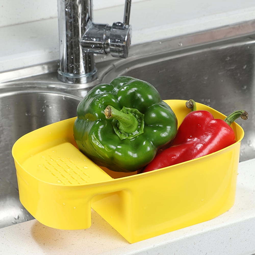 1pc Cutting Board With Drainage, Creative Plastic Hanging Style