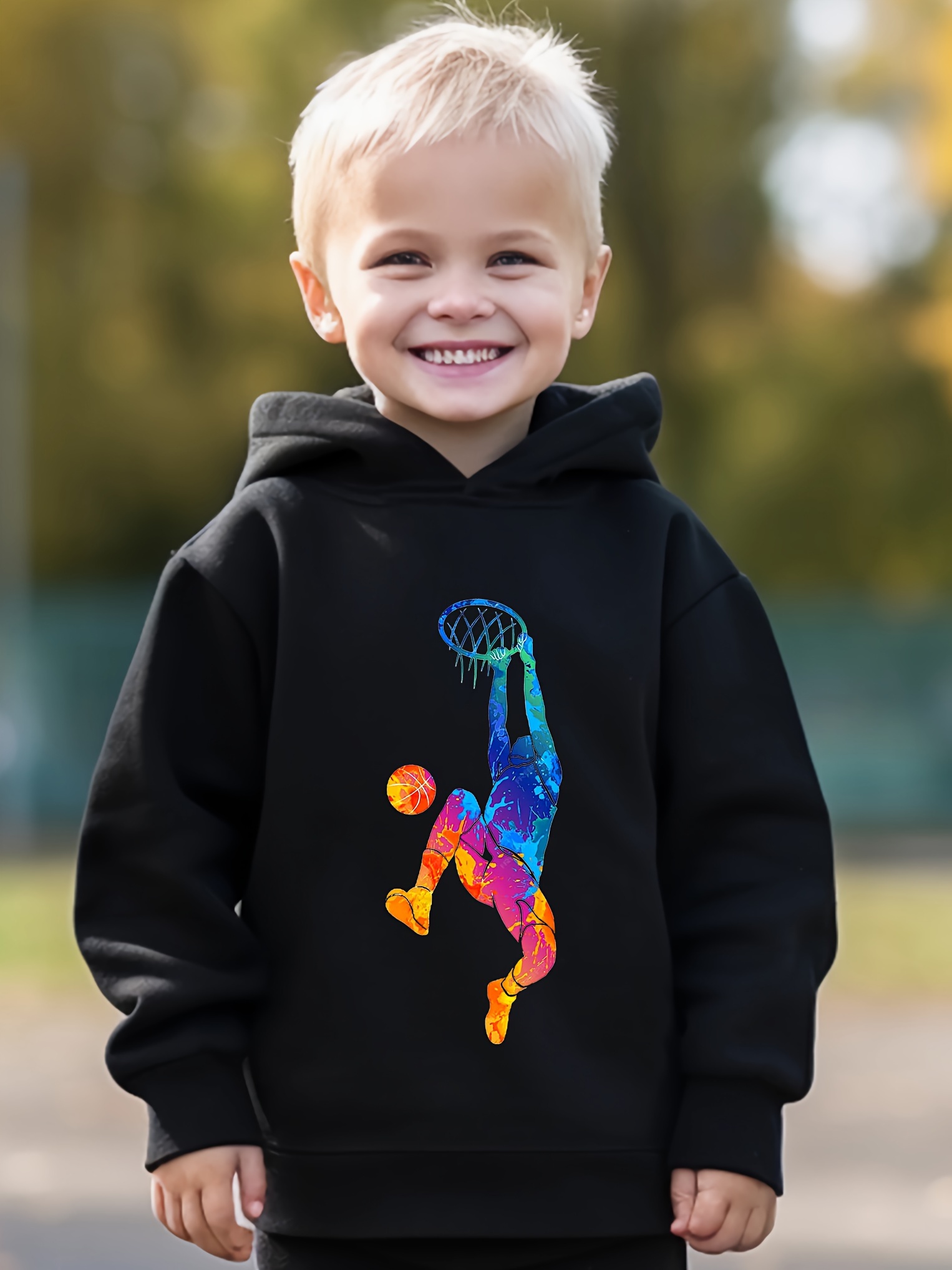 Childrens fleece online hoodies