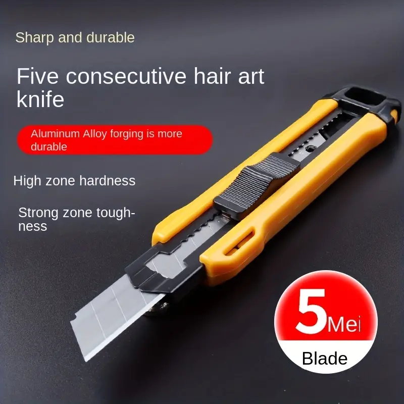Five Consecutive Art Knife Thickened Blade Art Blade Sharp - Temu