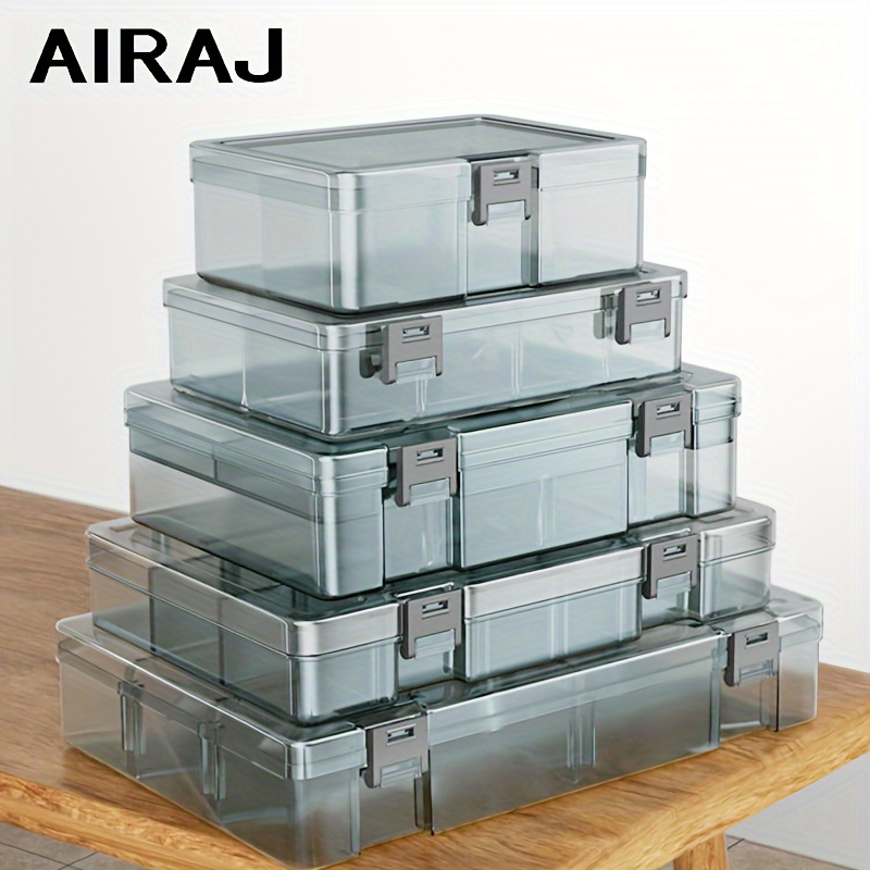 15 Girds Clear Large Plastic Organizer Box Dividers Bead - Temu Canada