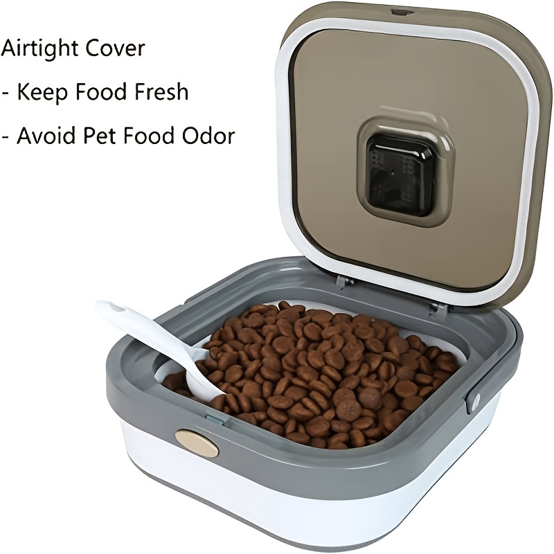 Airtight Dog Food Storage Container 8 Lb Pet Food Storage with