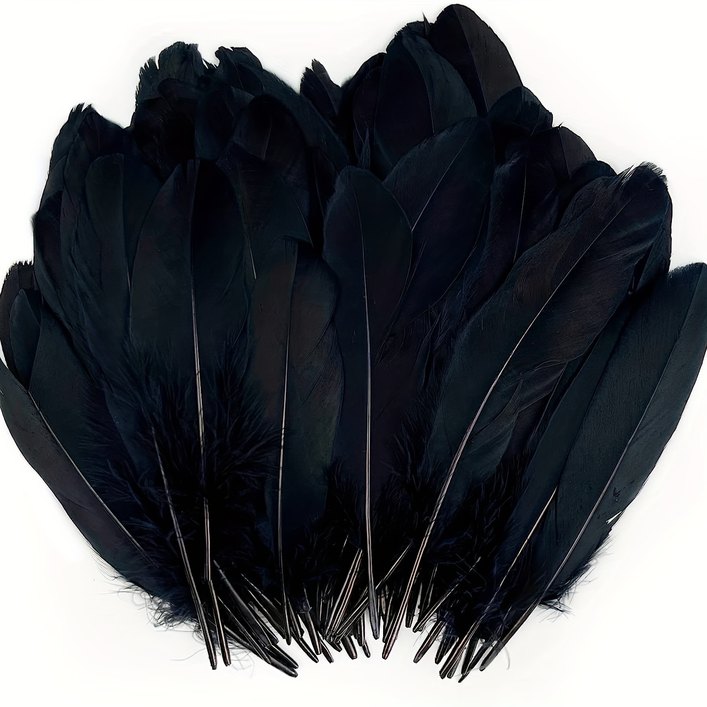 300 plumas negras, plumas de ganso naturales para manualidades, varios  cumpleaños, bodas, festivales, fiestas, decoraciones de atrapasueños