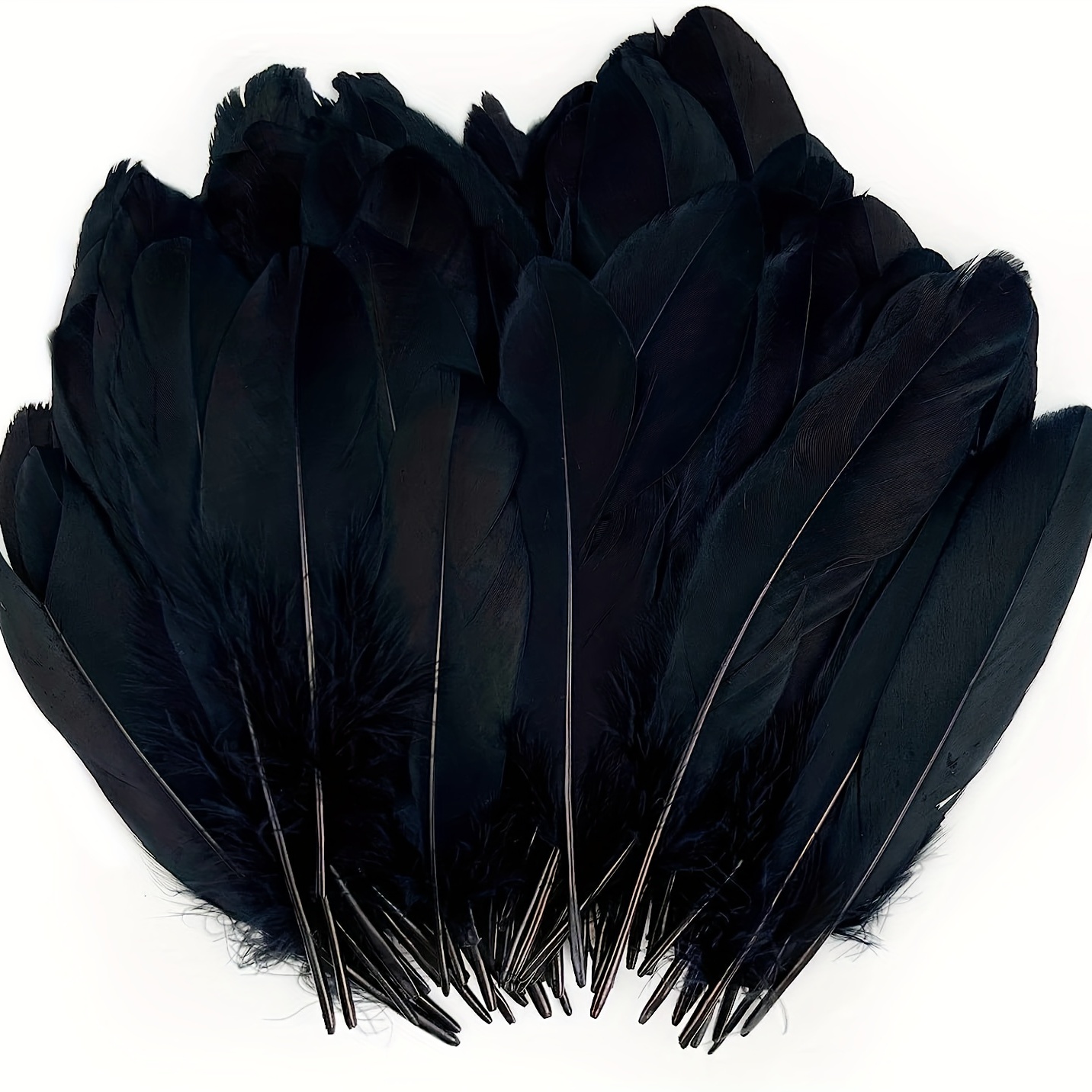 100pcs Goose Feathers 15-32cm for Halloween Party Decor