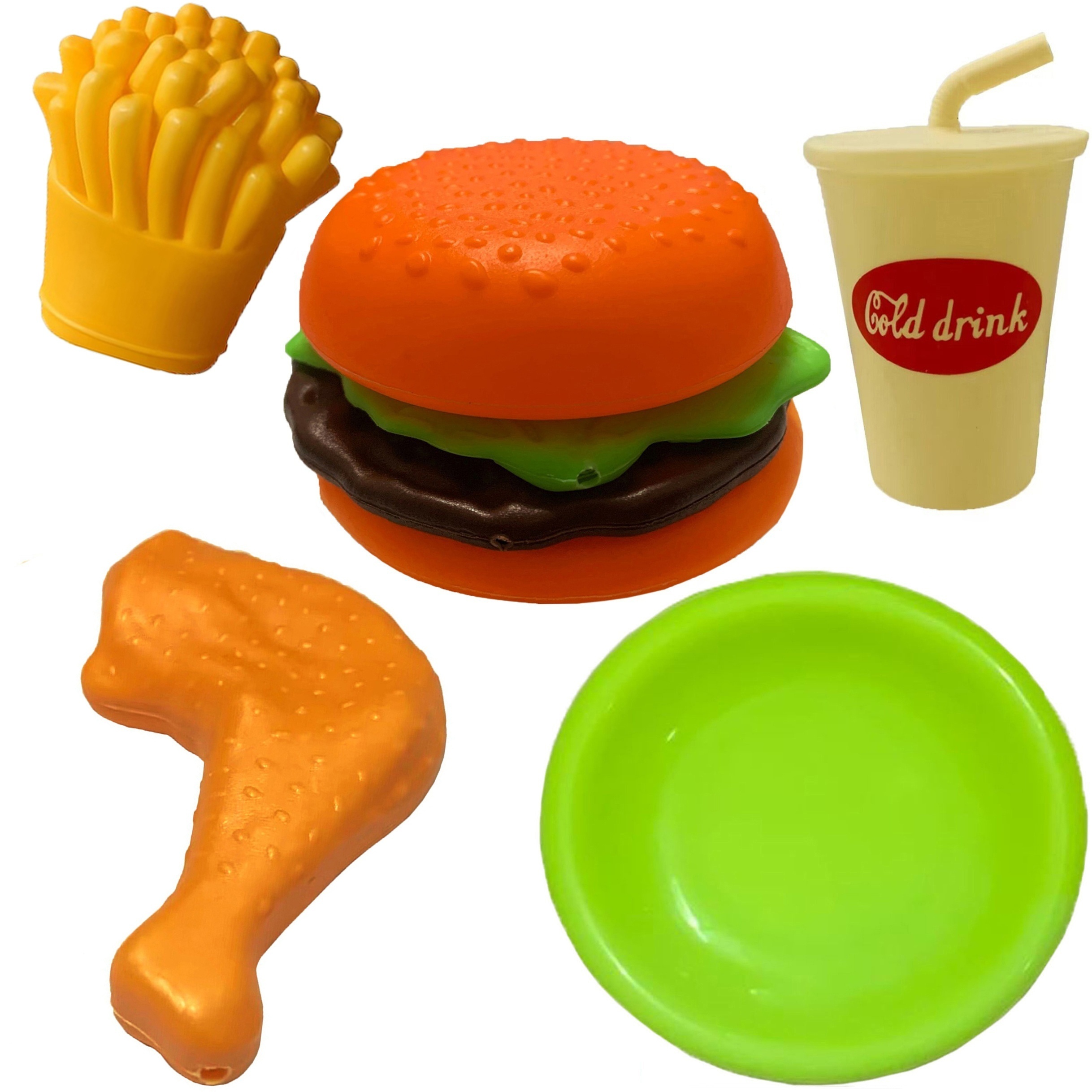 Gogogmee Modelo De Hambúrguer Simulado Jogo De Comida Jogar Comida De  Cozinha Adereço De Foto De Frutos Do Mar Modelo De Comida Falsa Comida De  Brinquedo Artificial Conjunto De Brinquedos : 