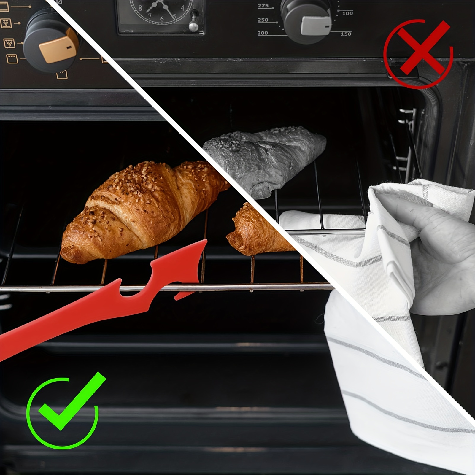 Oven Rack Shields Heat Resistant Oven Rack Protectors - Temu