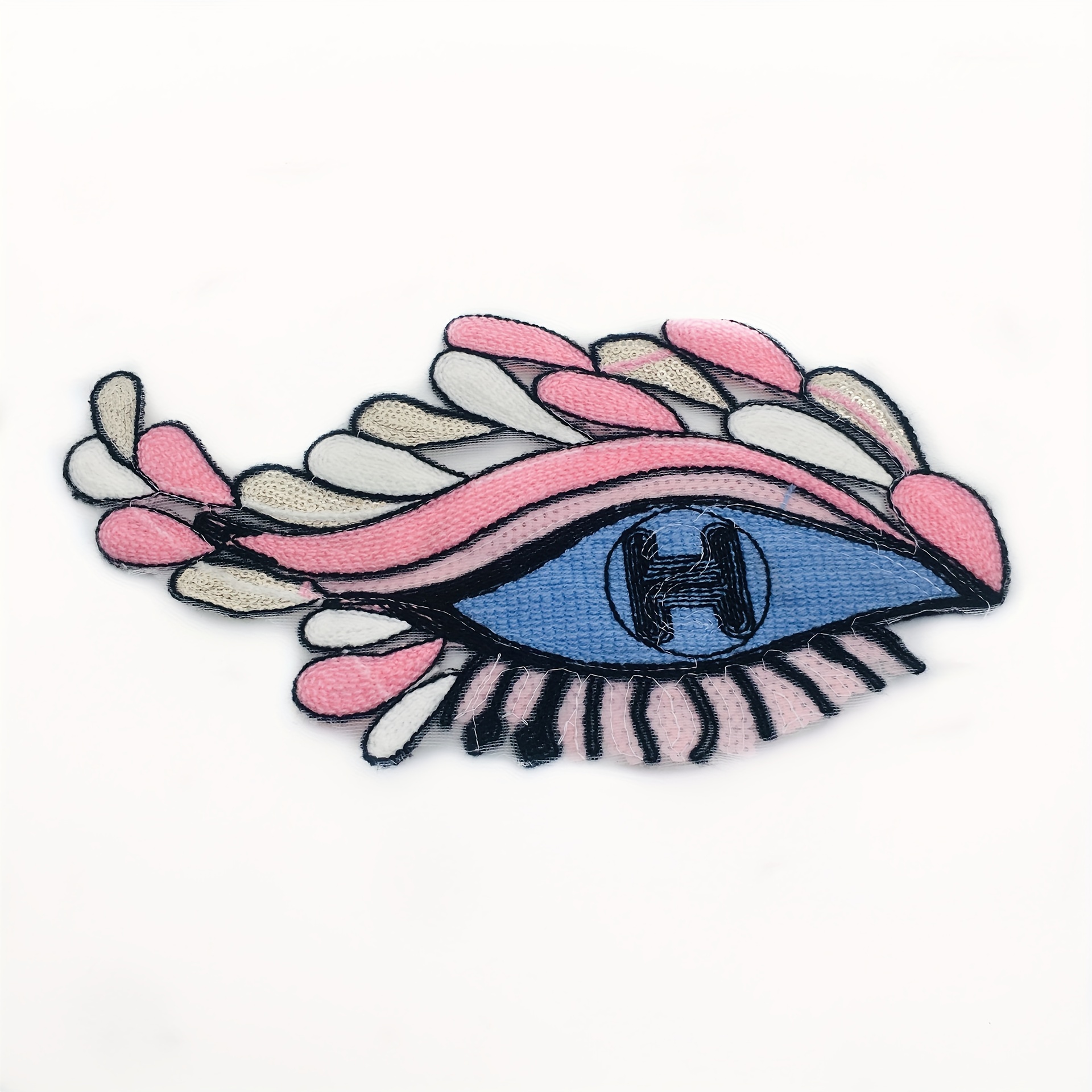 Cute Evil Eye Iron On Patches For Girls Embroidered Applique - Temu