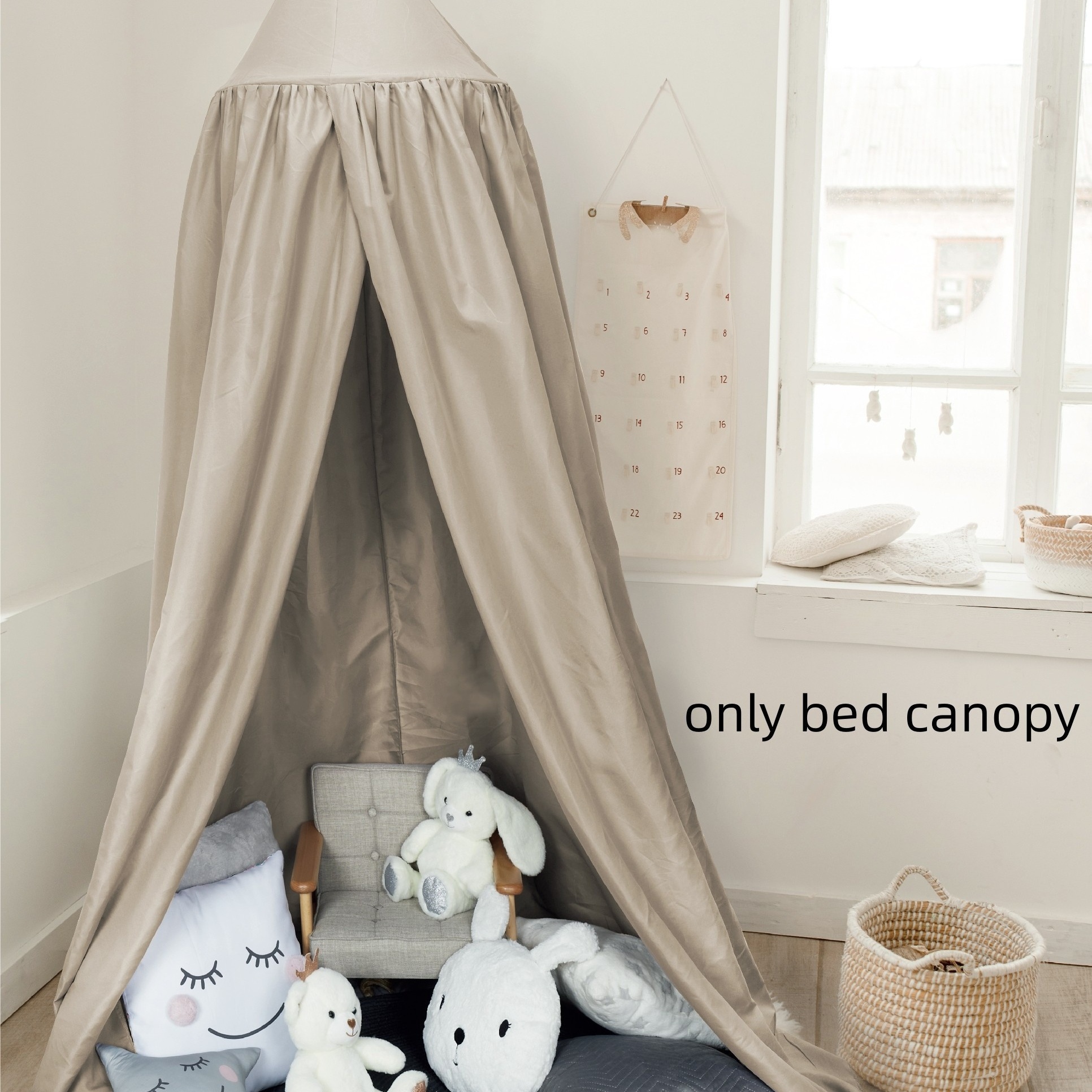 1pc Bed Canopy, Mosquito Net Bedding Accessories For Bedroom Dorm Room