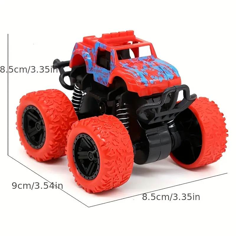 Monster Trucks Para Meninos, Veículos Retráteis, Carros Para Crianças,  Rotação De 360 ​​°, 4 Rodas, Tração Durável, Brinquedos Push And Go Movidos  A Fricção, Presente De Conjunto De Jogos De Caminhão - Temu Portugal