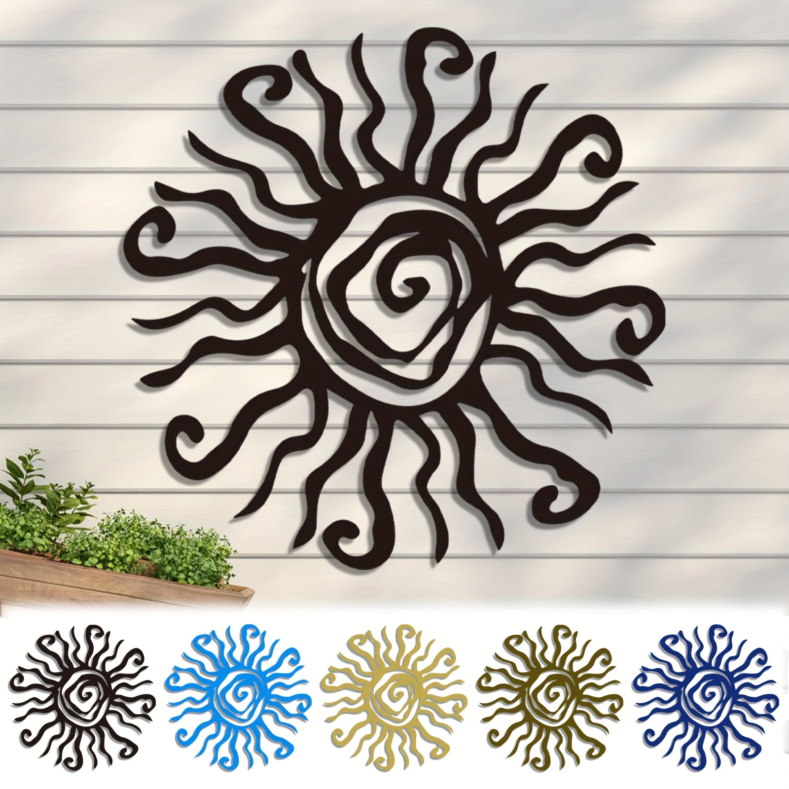 Outdoor Wall Decor Metal - Temu