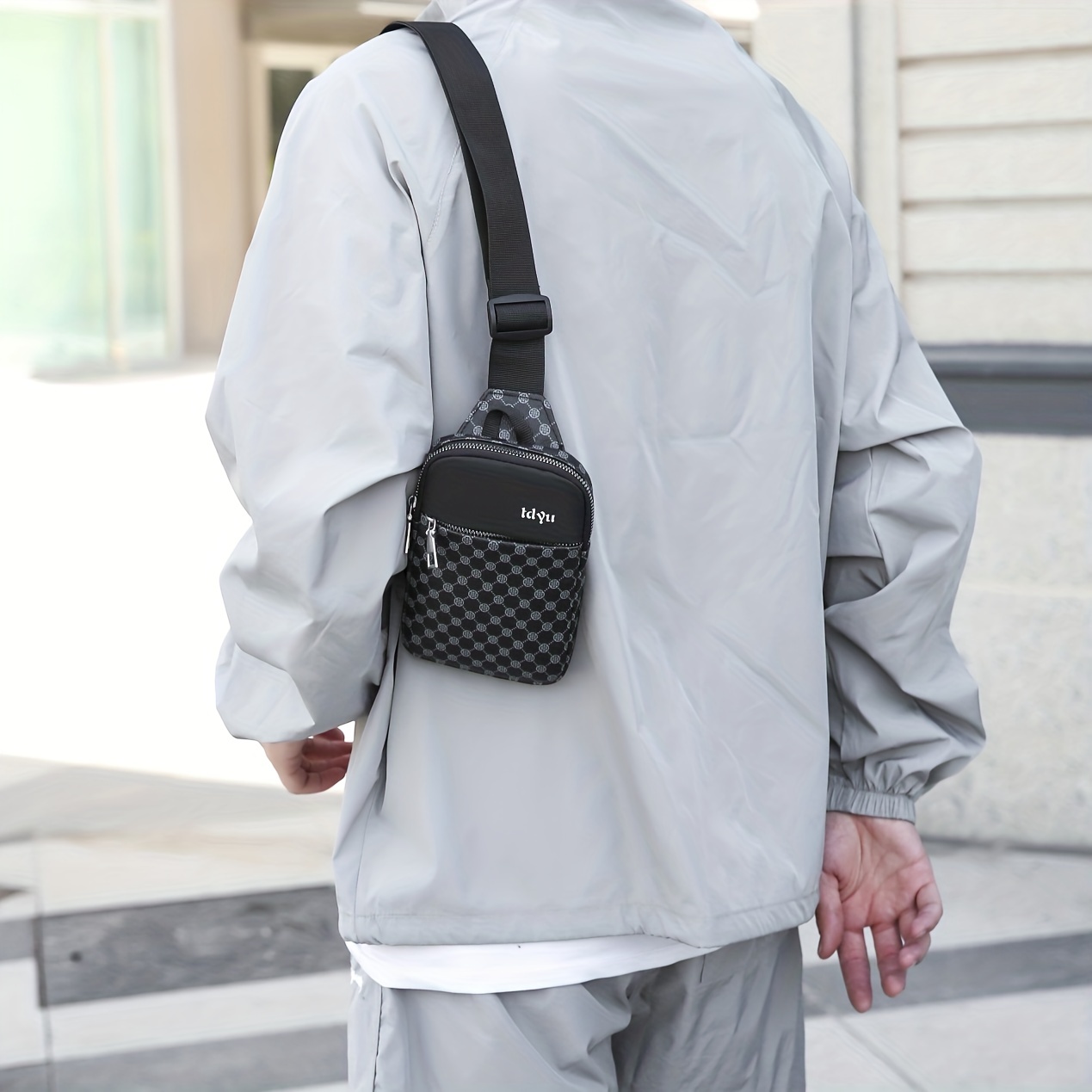 Sports Casual Crossbody Bag Shoulder Small Sling Bag Mini Phone Bag Men  Waist Bag Hanging Bag - Temu