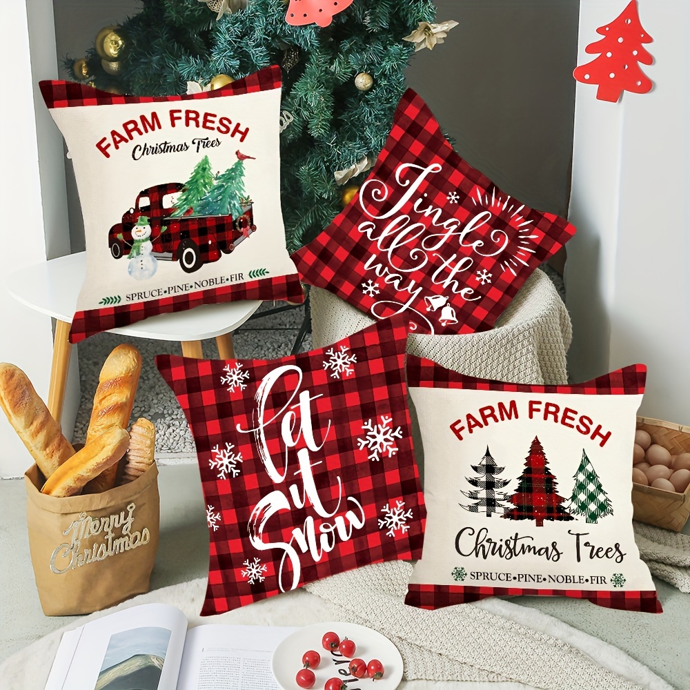 Holiday Living 18-in Pillow Christmas Decor in the Christmas Decor  department at