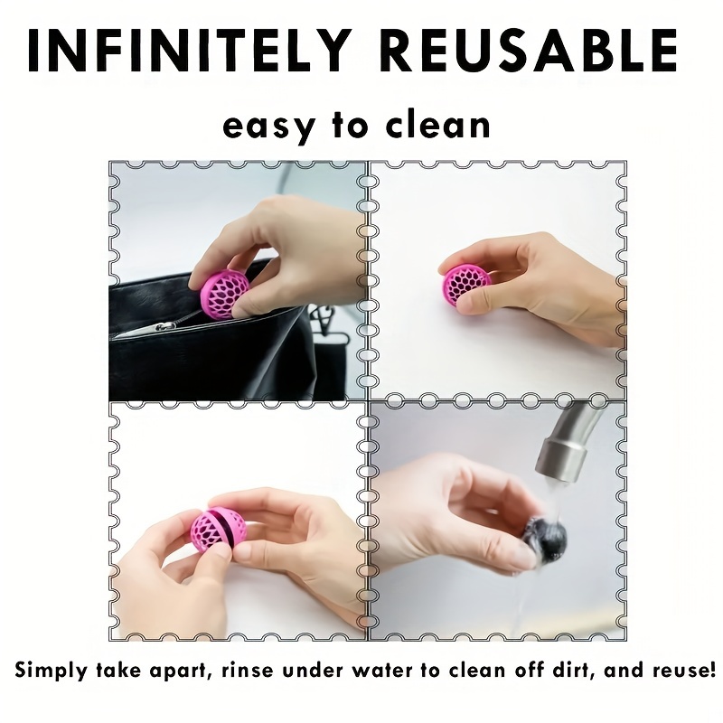 Purse Cleaning Ball Reusable Purse Cleaner Ball For Bag - Temu