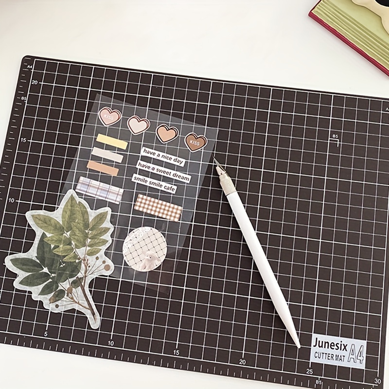 A5 A4 A3 Leather Craft Cutting Mat Board Engraving Soft Pad Craft Quilting  Grid