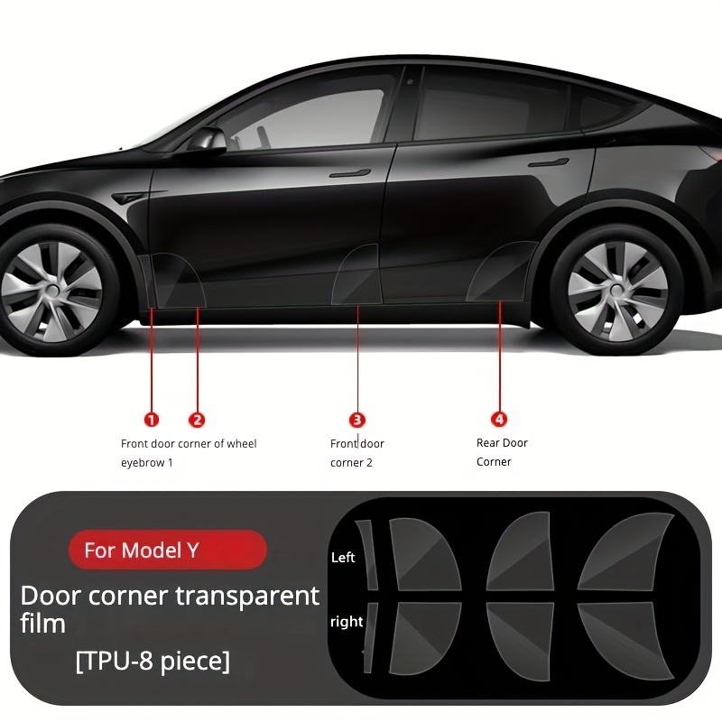 Pour Tesla Model 3 2024 voiture entrée d'air couverture de protection  défense