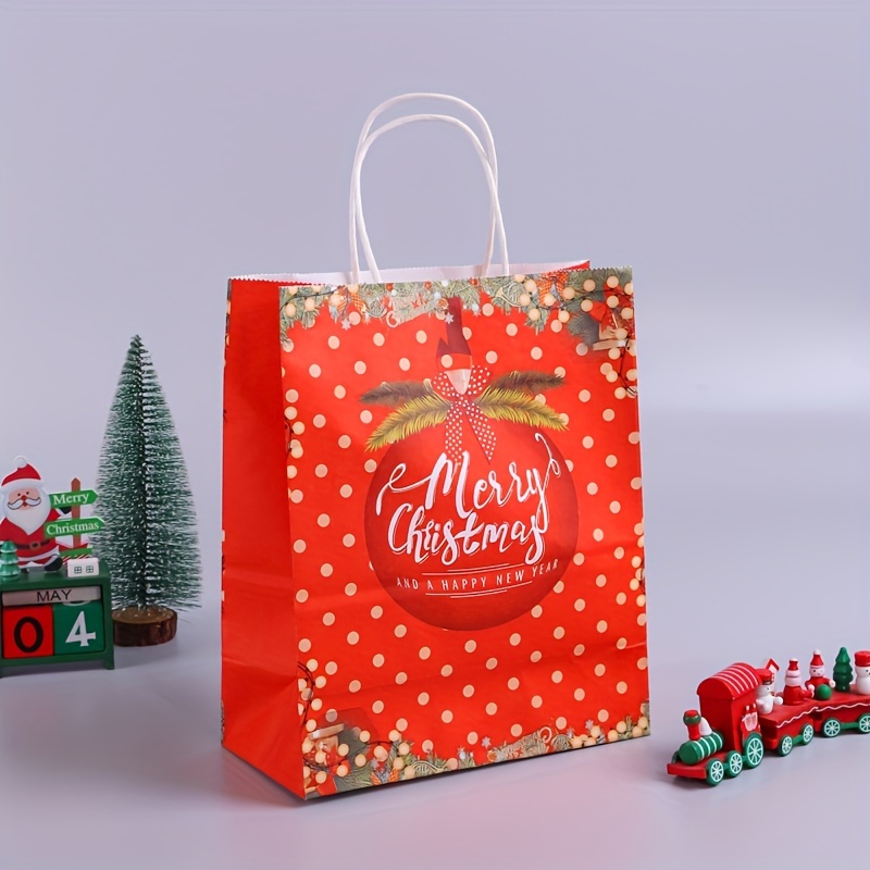 Christmas Gift Bags Portable Handbag Shopping Bags Party - Temu