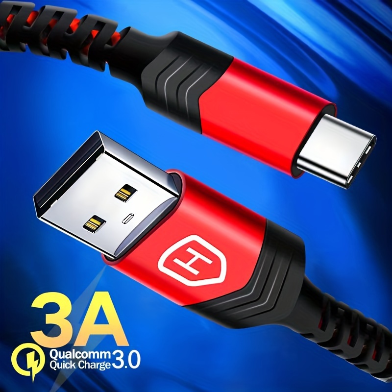 USB Type C Cable 3A Fast Charging USB 3.0 Cable for Samsung Galaxy S10