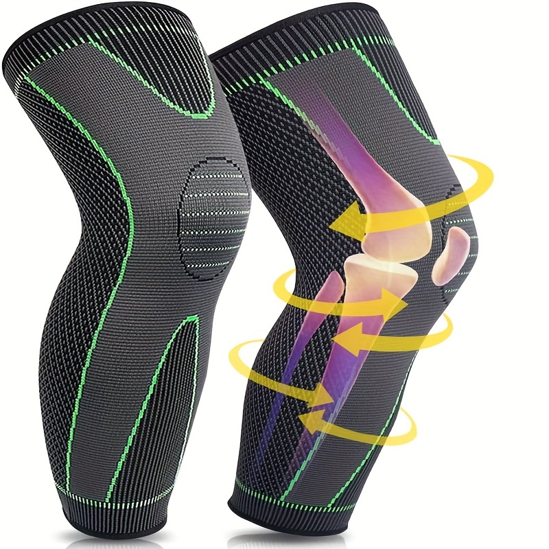 1pair Women Men Medical Support Leg Shin Socks Varicose Veins Calf Sleeve  Compression Brace Wrap Leg Shaping Massager For Sports