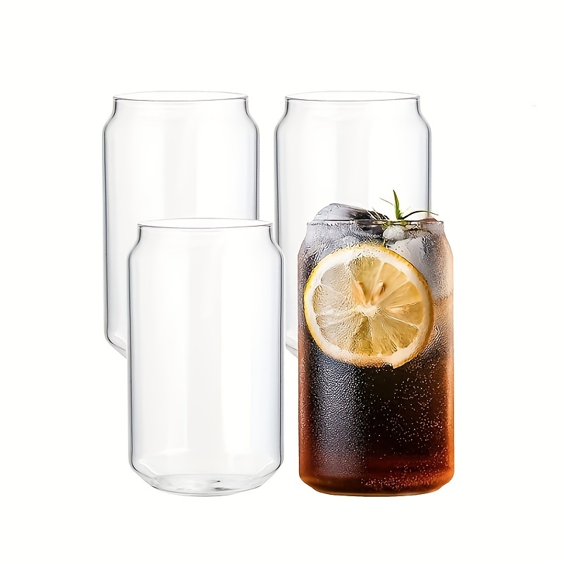 Plastic Can Shaped Cups Large-capacity Transparent Cold Drink