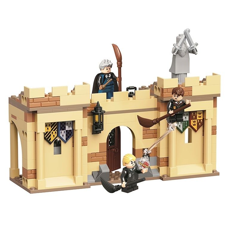 Hot Movie Magic Series Assembles Building Blocks Compatible With Lego 76395  Hogwarts First Flying Lesson Harry Brick Blocks Toys Kid's Gifts A Good  Educational Toy Gift For Children - Toys & Games - Temu