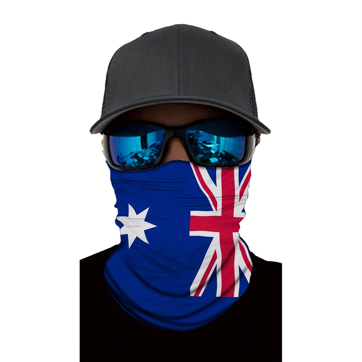 Australian Flag Tube Bandana Outdoor Sports Fishing Mask - Temu