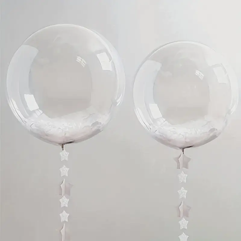 Transparent Balloons Helium Transparent Bubble Balloons For - Temu