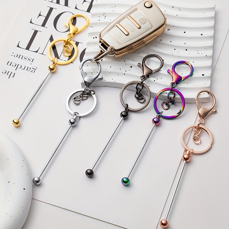 5 Beadable Keychain Bars for DIY Jewelry Making