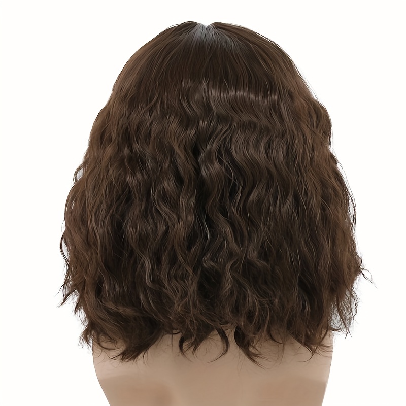 Long brown curly outlet wig halloween