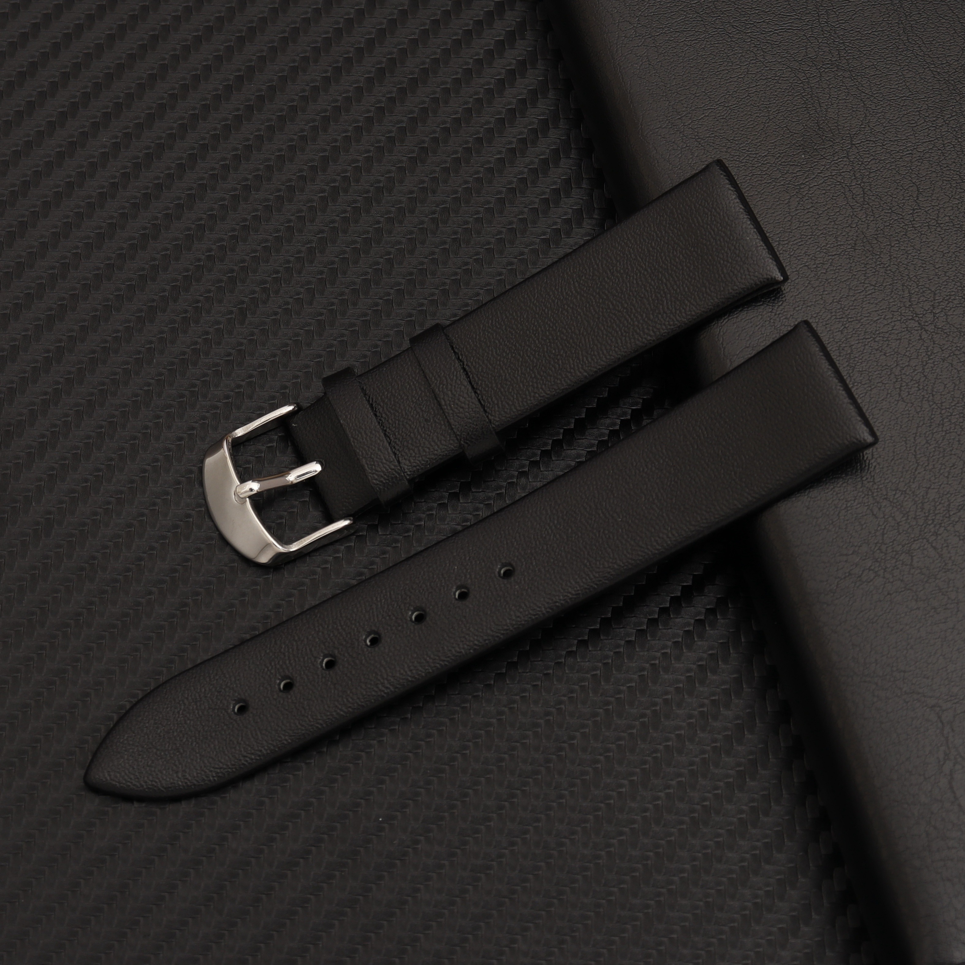 Soft Ultra-thin Calfskin Watch Strap For Unisex Bracelets, Replacement Bands In 18mm, 20mm, And 22mm