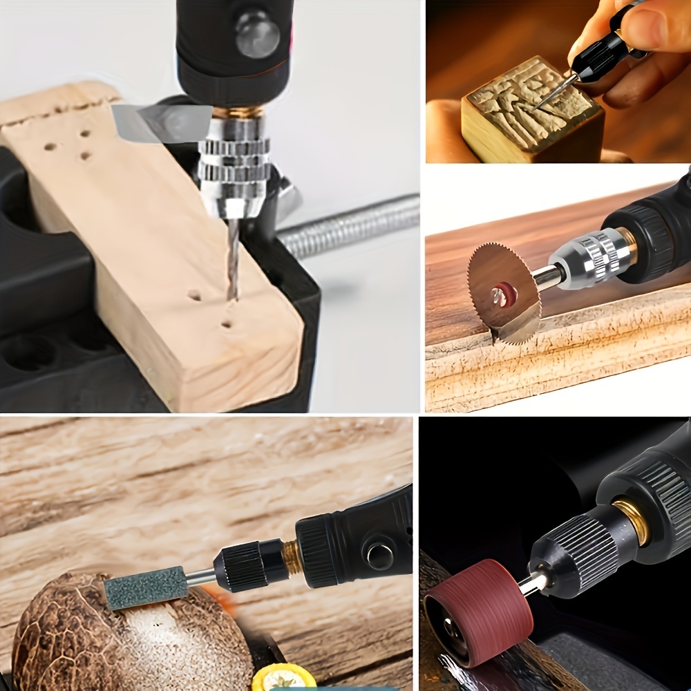 1 Box New Handheld Electric Grinding Pen Wood Carving Machine Mini  Engraving Pen Electric Grinding Tool Small Electric Drill Micro Drill