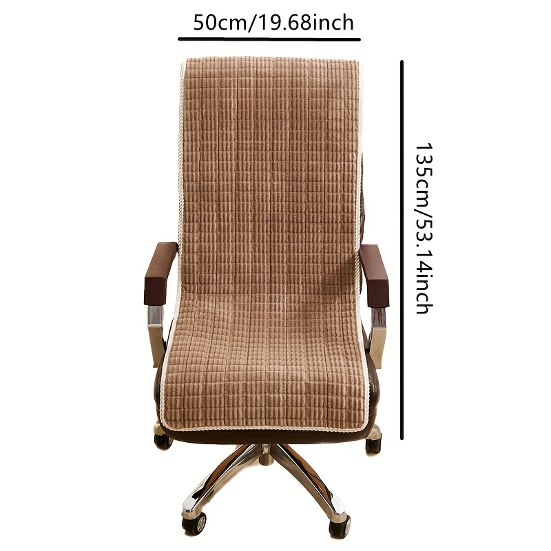 Chair Cushion Chair Pads, Polyester Washable Plaid Chair Pads, Office  Computer Chair Cushion, Cushion, Integrated Autumn And Winter Student Seat  Cushion, Lying Chair Cushion, Office Essential - Temu