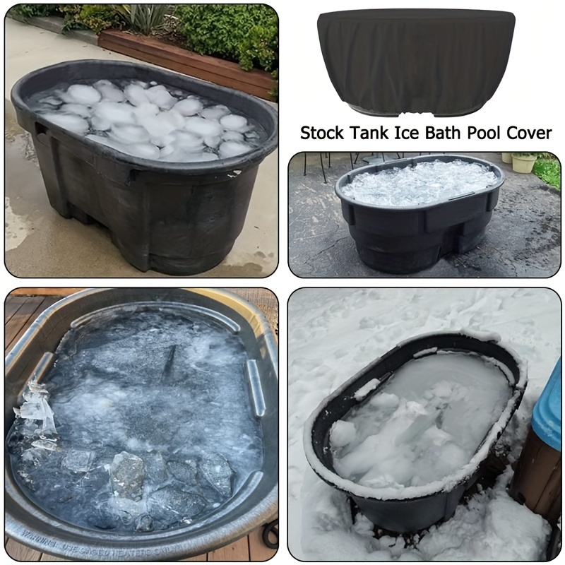 Waterproof Stock Tank Cover For 100 Gallon Stock Tank Oval - Temu