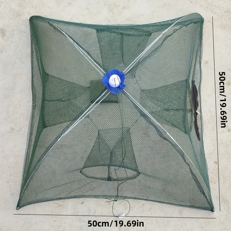Folding Casting Fishing Net Shrimp Crab Cage