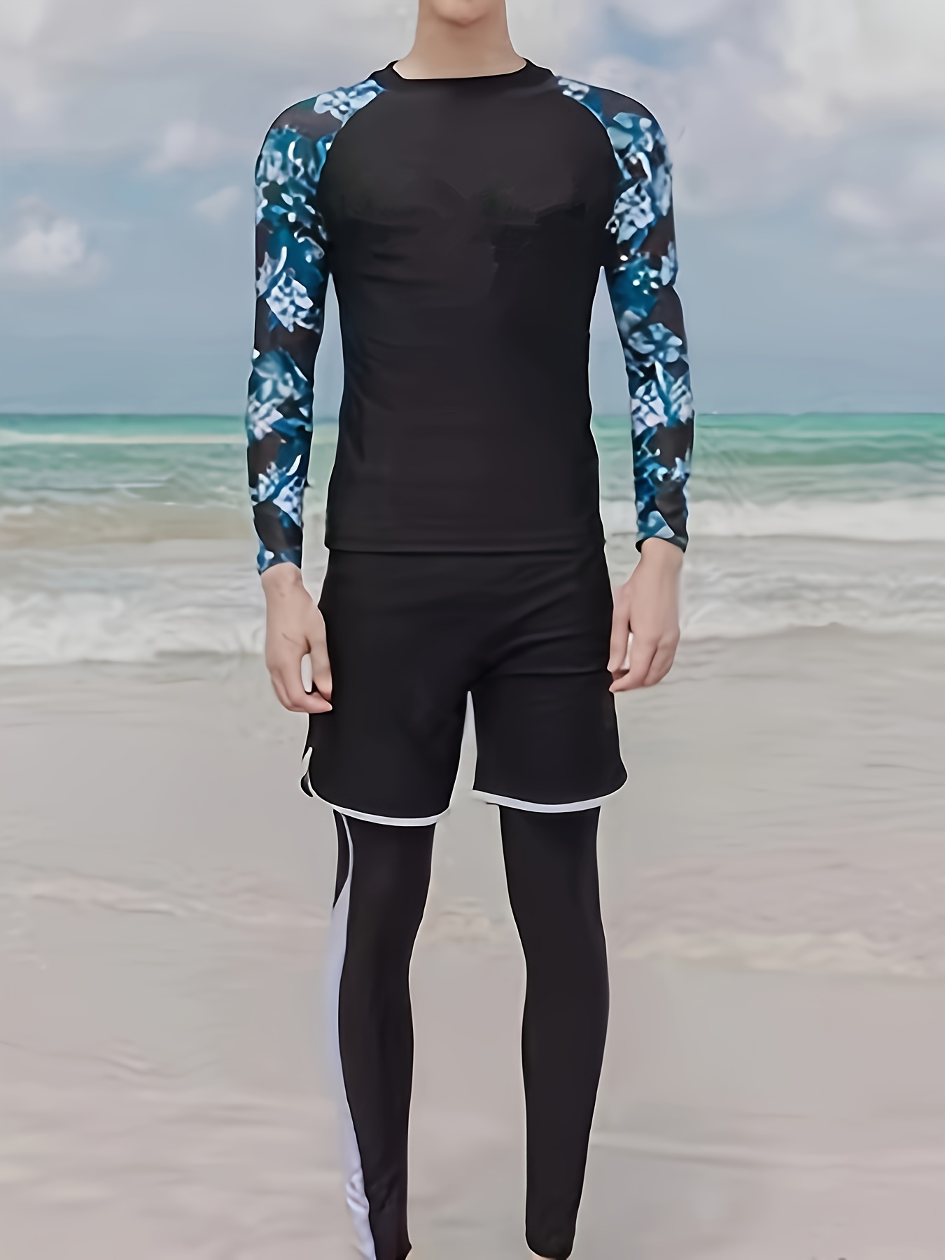 Owntop Shorty - Traje de neopreno para hombre y mujer, 3/2 mm, con  cremallera trasera, para buceo, surf, natación, deportes acuáticos
