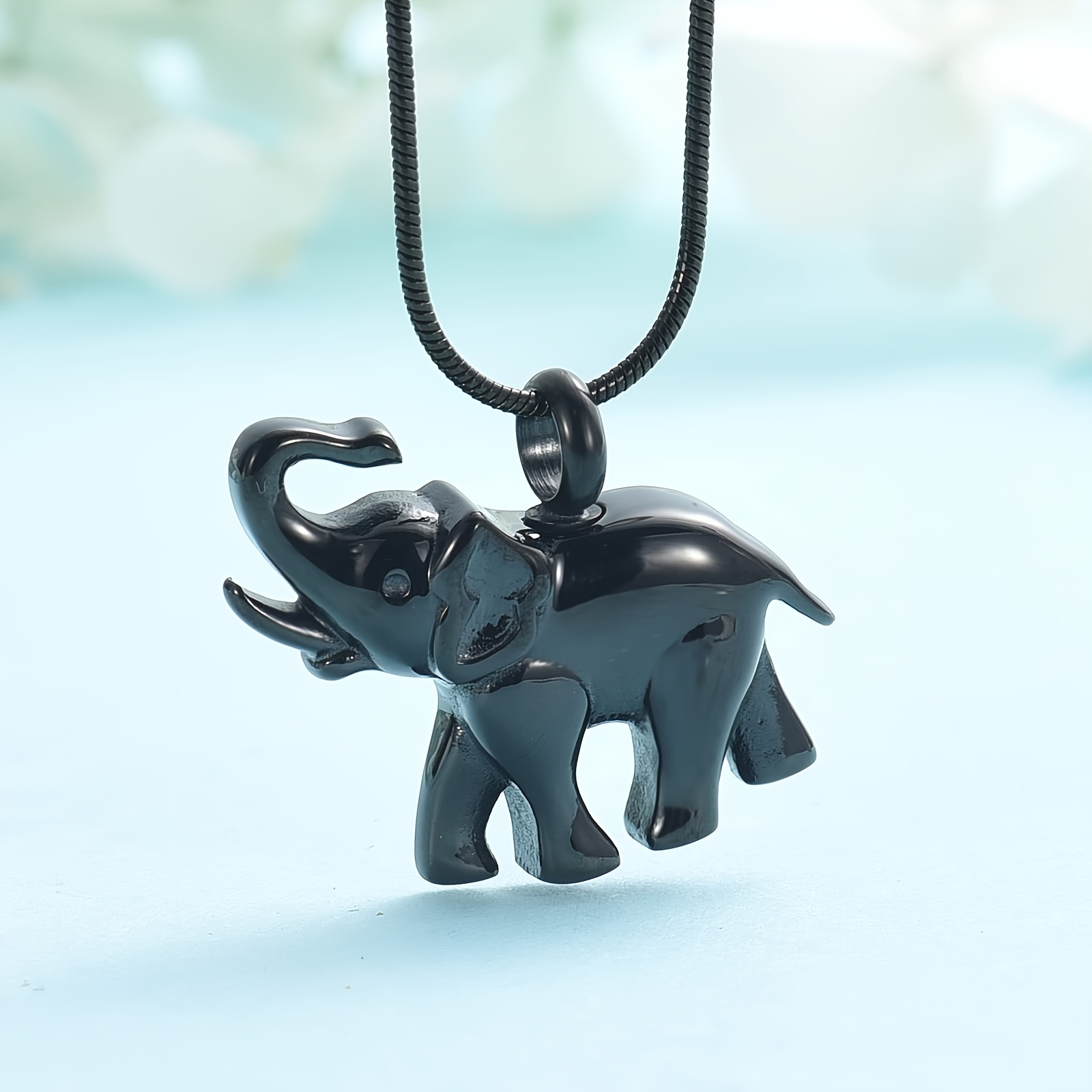 Elephant on sale urn necklace