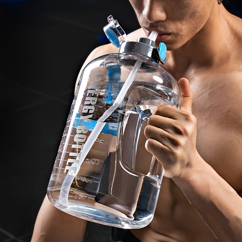 Extra Large Capacity Water Bottle Sports Fitness Convenient - Temu