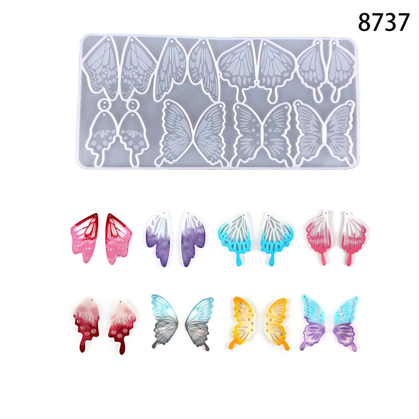 Butterfly Wings Resin Jewelry Molds Fairy Wings Resin Jewelry Silicone  Molds for Earrings, Necklace Pendants, DIY Jewelry Gifts 