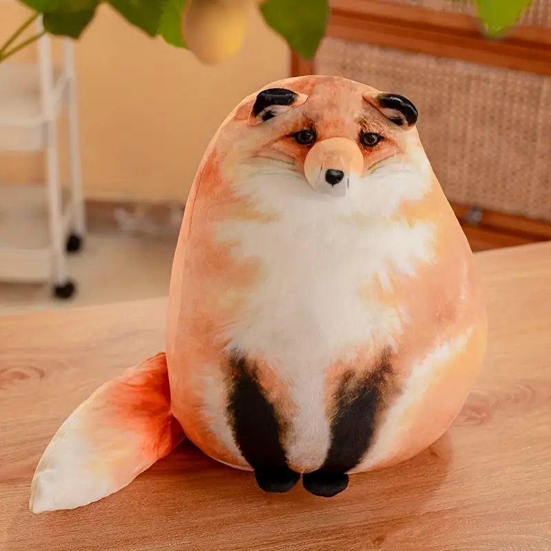 30cm 11 81in Adorable Fox Throw Pillow Soft Cotton Plush Toy For Maximum  Comfort, Don't Miss These Great Deals
