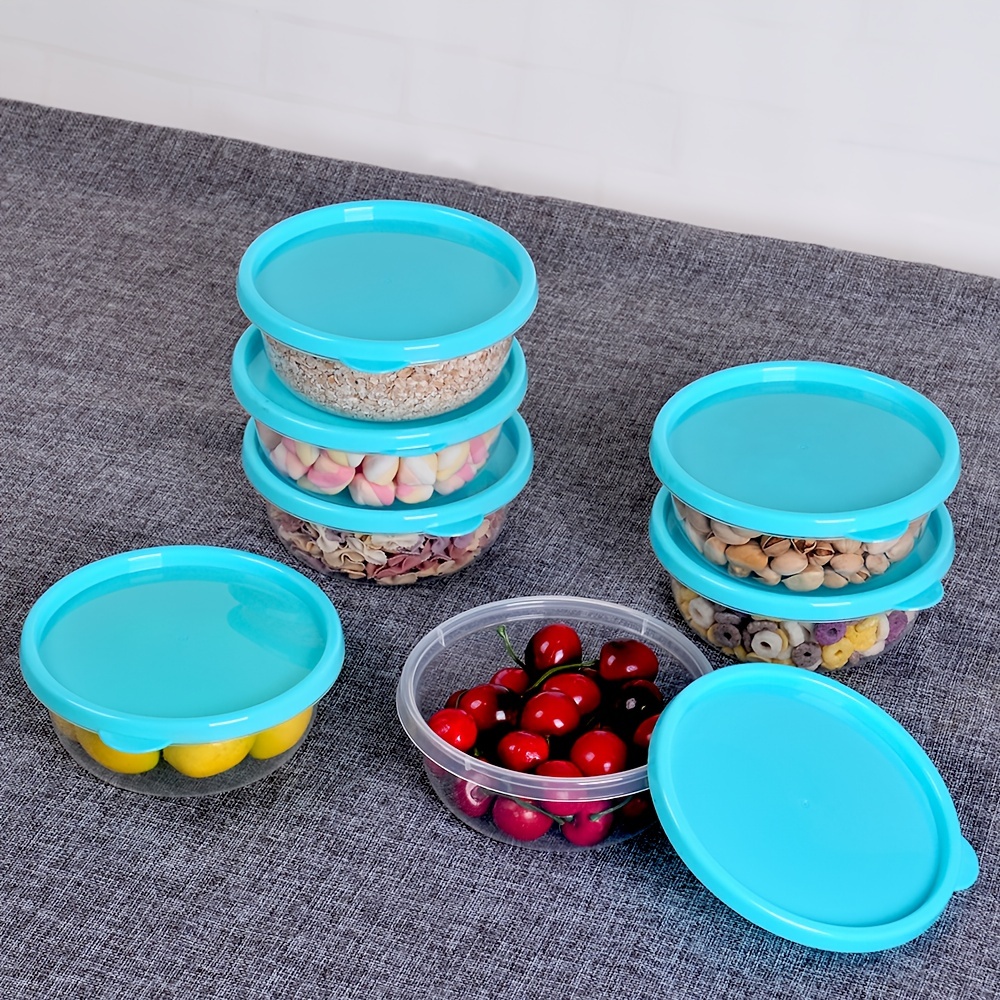 6/7pcs Square Food Fresh-keeping Containers With Lids, Fresh Keeping Food  Storage Container, Outdoor Picnic Solid Storage Box, Non-disposable Lunch Bo