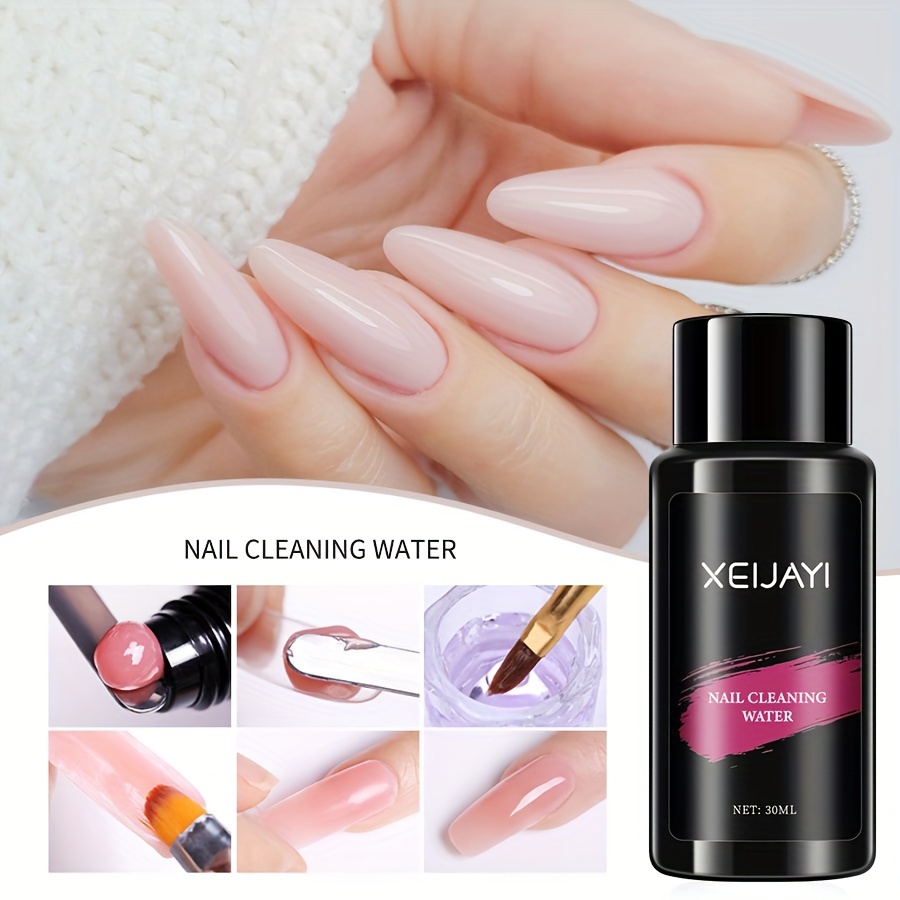 Nail Brush Cleaning Solution Cleaner 120ml & UV&LED GEL CLEANSER SLIP  SOLUTION 120ml FOR POLY NAIL GEL CLEAN & SHINE GELS For Manicure Nail Art  Salon