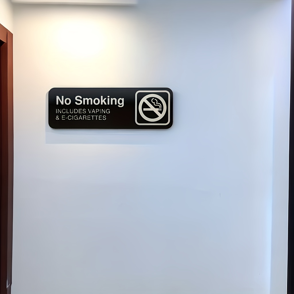 Cartel prohibido fumar - Señaletica
