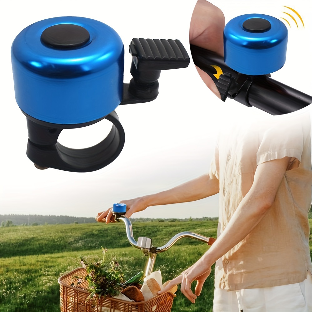 6 Color Bicycle Bell, Alloy Mountain Road Bike Horn, Sound Alarm For Safety, Cycling Handlebar Bicycle Accessories