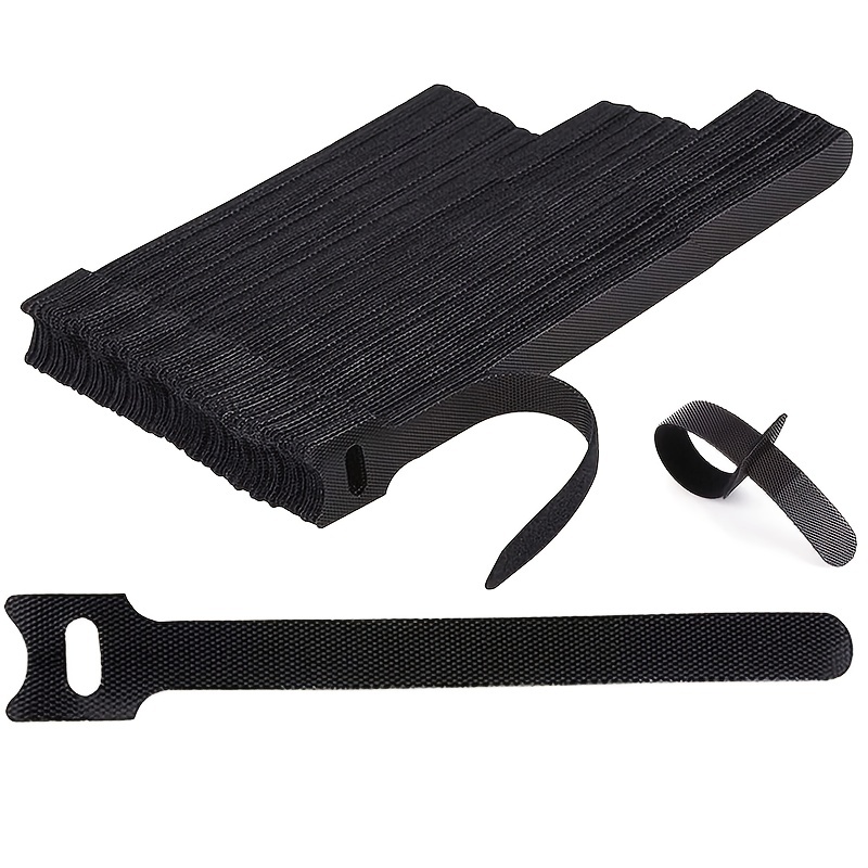 25pcs Reusable Cable Ties In 3 Different Lengths | 180 Mm 150 M 110 Mm Hook & Loop Fastener | Our Store