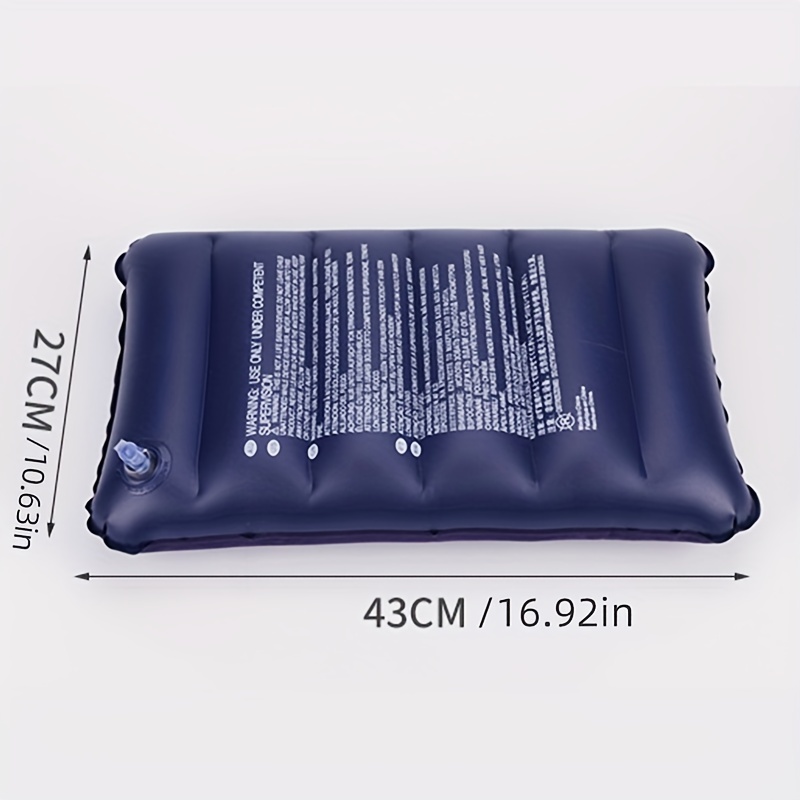 1pc Almohada Cuadrada Inflable Almohada Viaje Portátil Casa - Temu Mexico