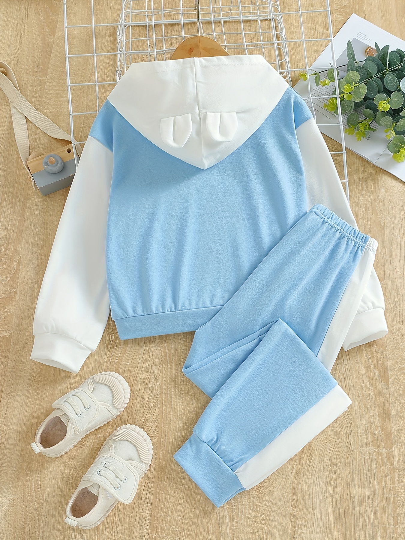 Disney Girl's Cropped Hoodie & Jogger Pants Set - Ivory • Price »