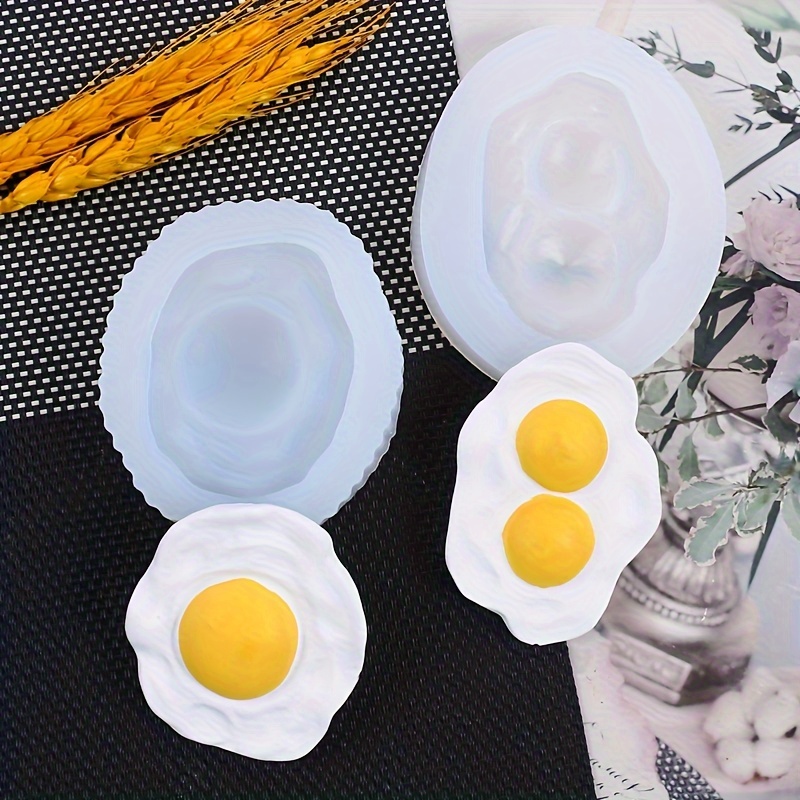 8-egg Silicone Mold Easter Egg Plaster Mold Epoxy Mold 