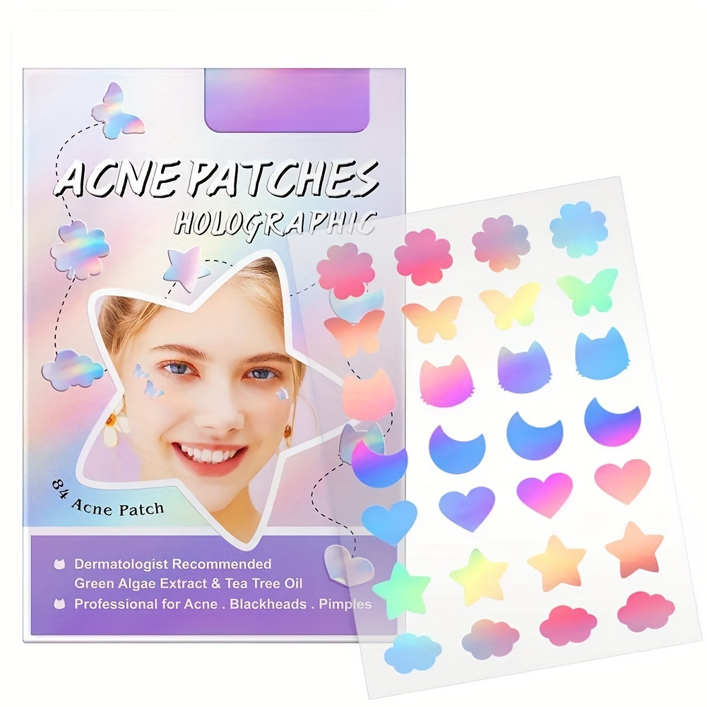 Acne Pimple Patches For Face Hydrocolloid Acne Cover Patch Cute Star