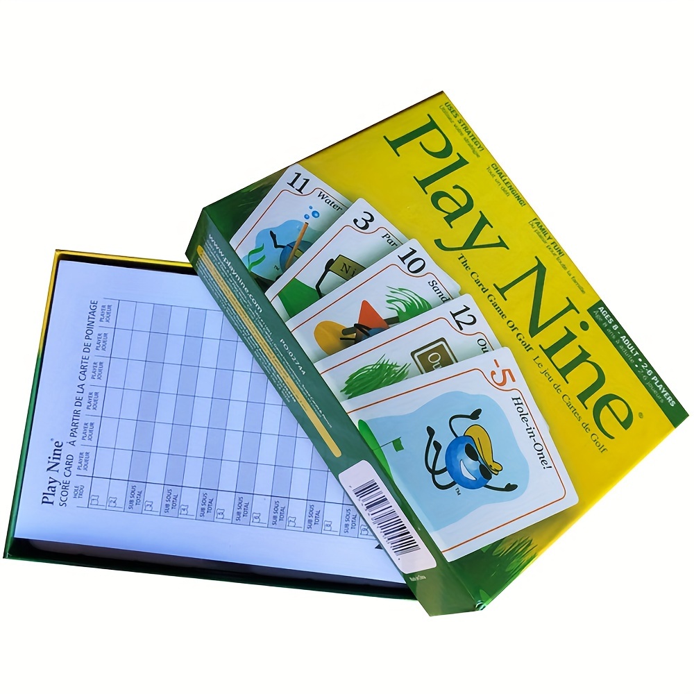 Play Nine The Card Game Of Golf