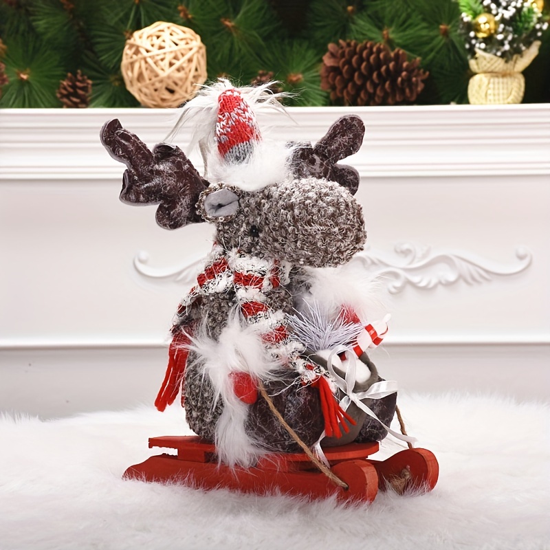 Christmas tree accessories Santa Claus and Deer