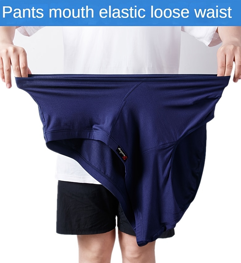 Plus Size Men's Modal Breathable Soft Comfy Stretchy Quick - Temu