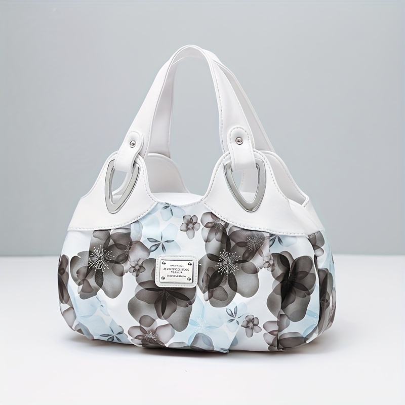 Grey leather hot sale hobo handbags